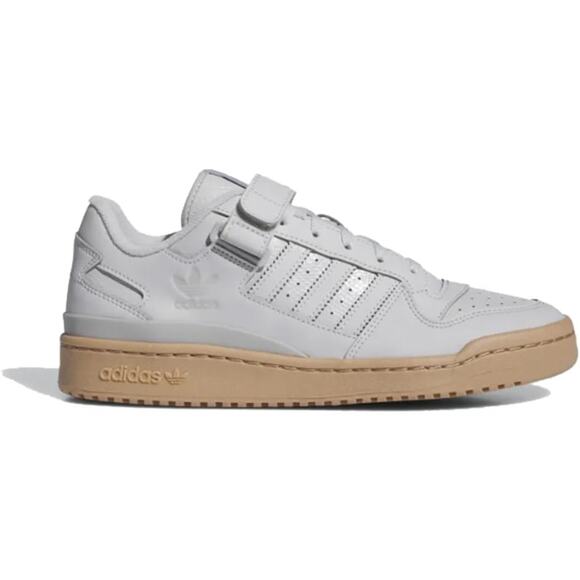 NWT adidas Men Originals Forum Low Shoes (Grey/Gum)-Size 11 - Picture 2 of 4
